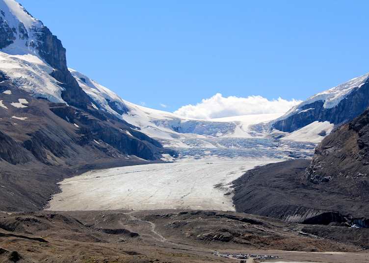Athabasca Glacier and the Columbia Icefield