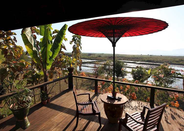 View from the Villa Inle Resort