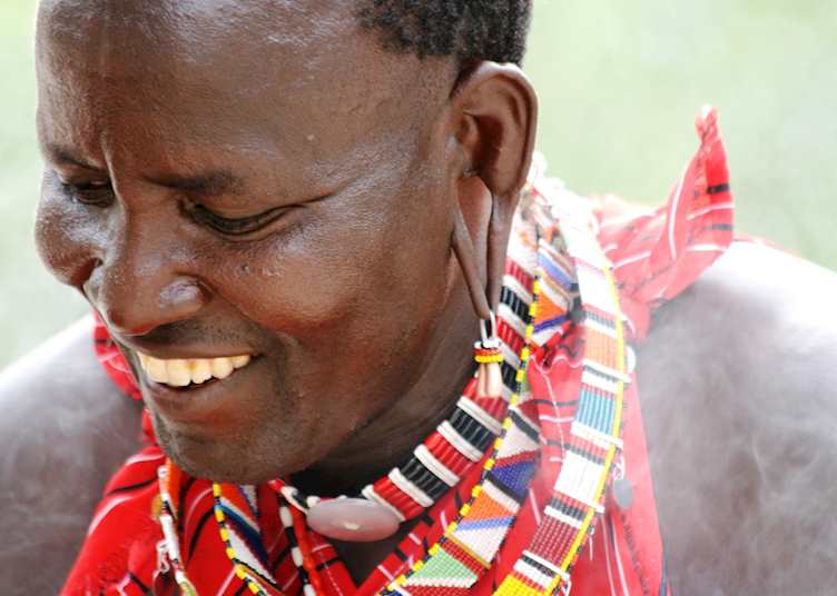Maasai man