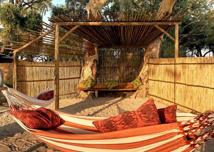 Oddballs' Camp chill zone 
