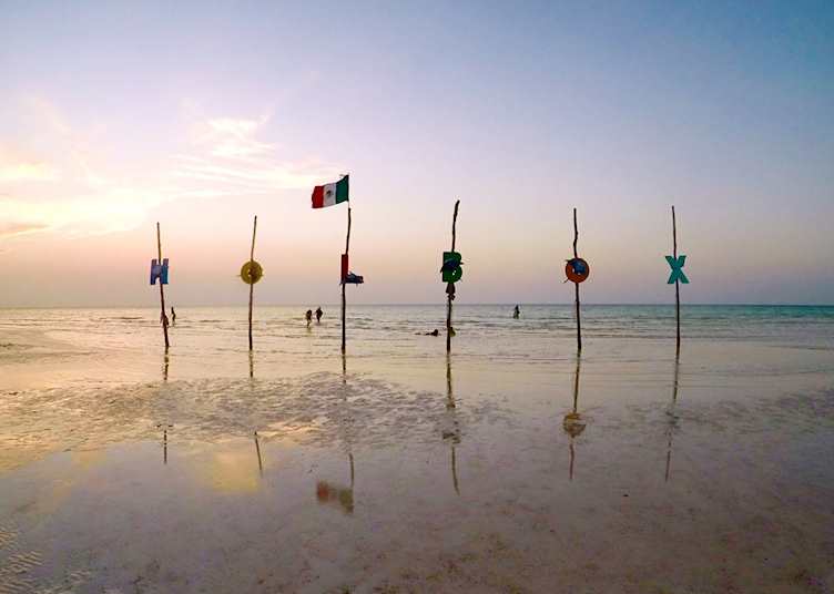 Sunset on Isla Holbox