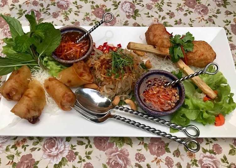 Appetizers at Ariyasom Villa, Bangkok