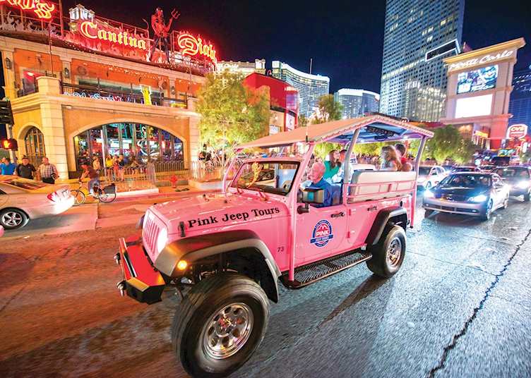 Pink Jeep, Bright Lights Las Vegas Tour