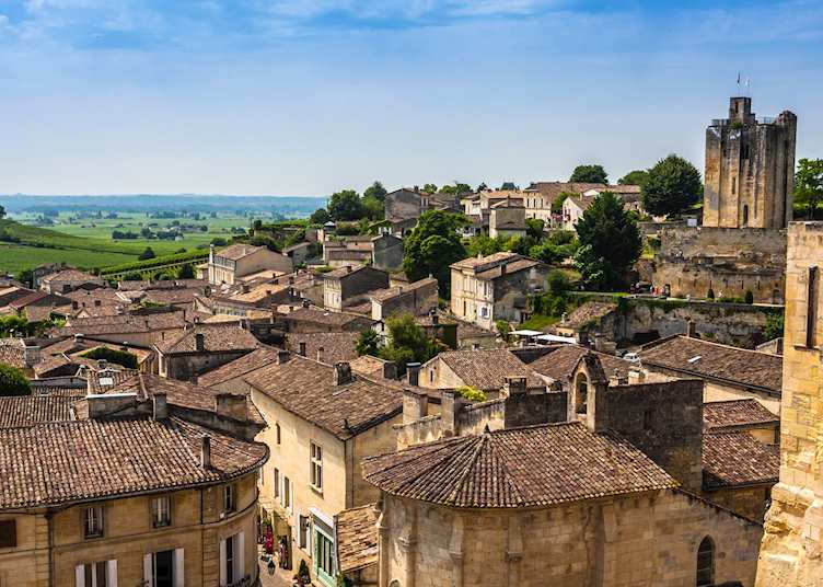 Saint-Émilion rooftops, France