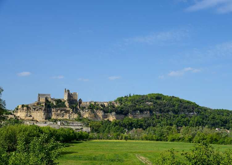 Views overlooking Château de Beynac, Dordogne