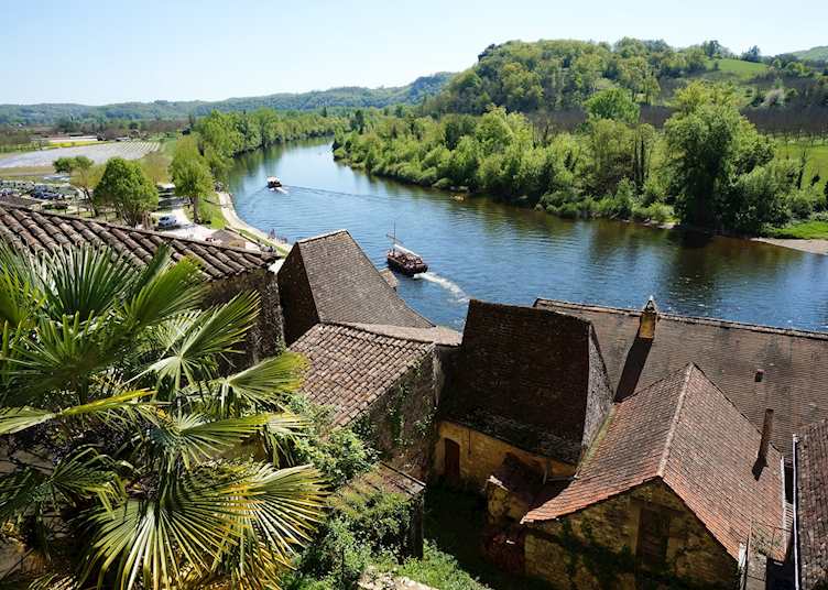 Views over the Dordogne River, La Roque-Gageac