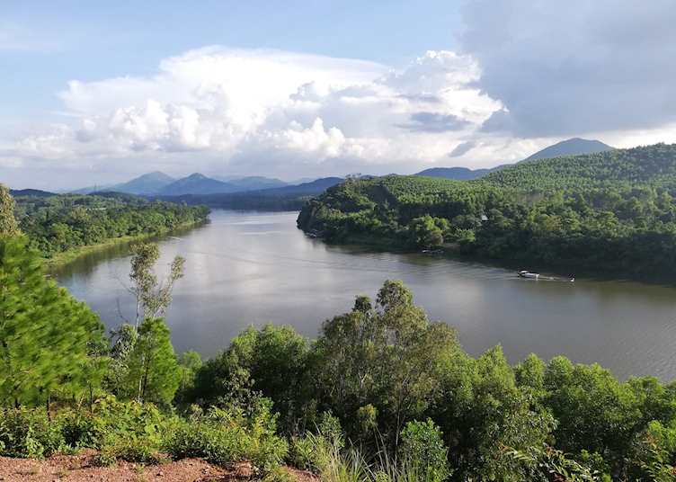 View from Vong Canh Hill