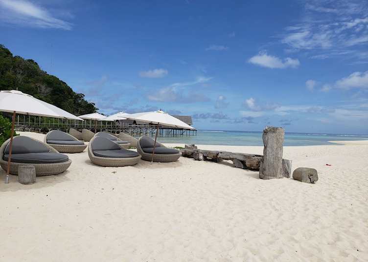 Beach at Bawah Island