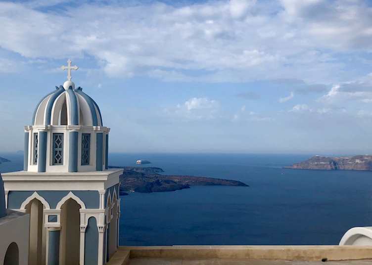 View of the caldera, Santorini