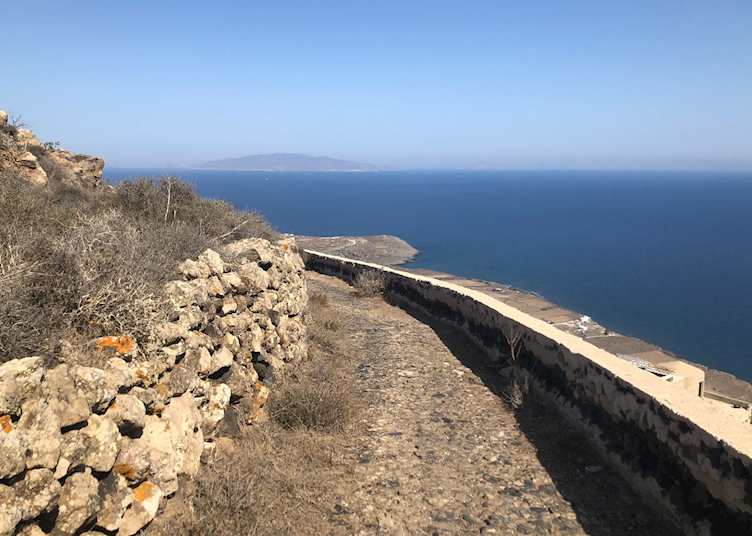 Path to Oia, Santorini