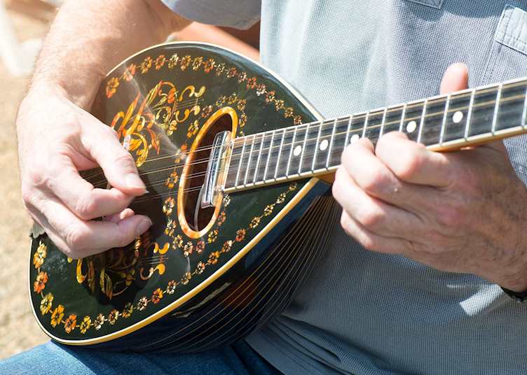 Bouzouki player, Greece