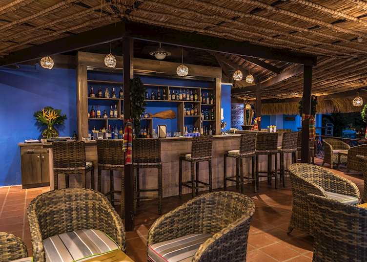 Sunset bar, East Winds, Saint Lucia
