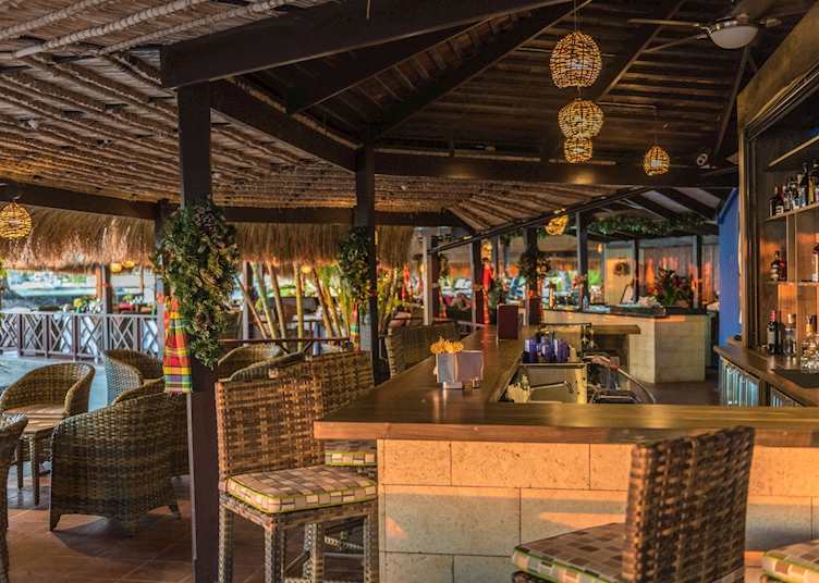 Sunset bar, East Winds, Saint Lucia