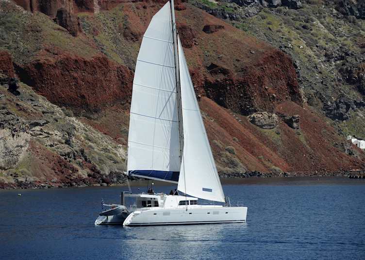 Catamaran, Santorini
