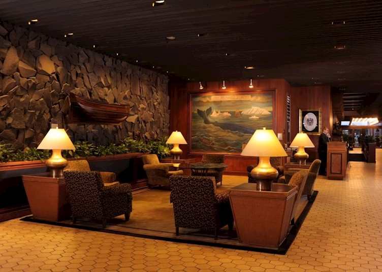 Lobby at Hotel Captain Cook, Anchorage