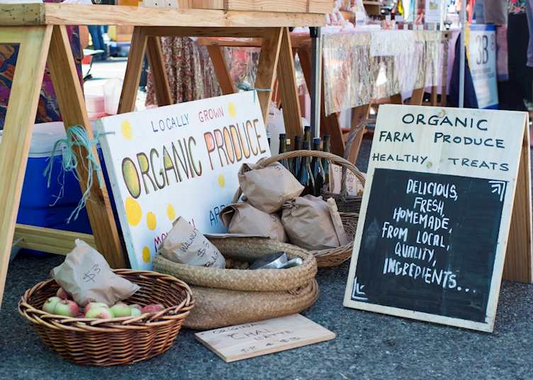 Sunday market at Motueka