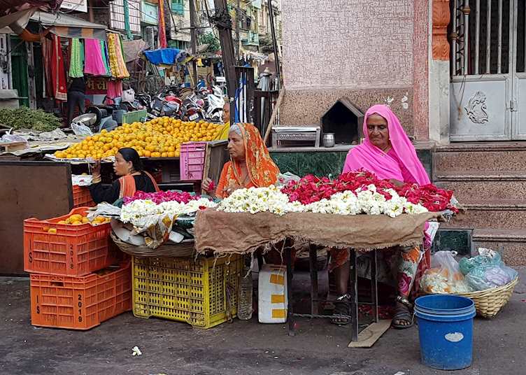 Street traders, Udaipur