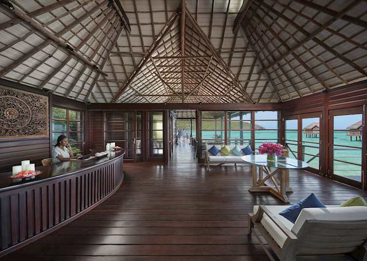 The spa at Mandarin Oriental, Canouan