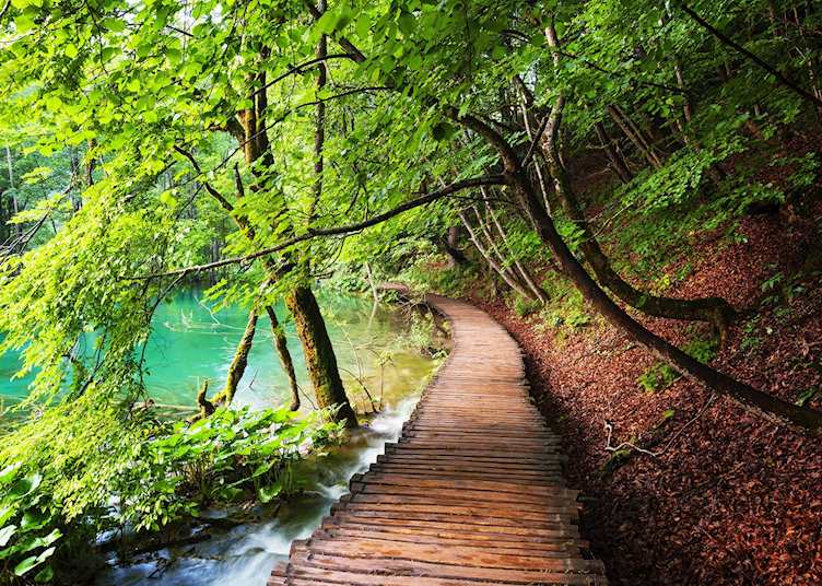 Walking trails, Plitviče Lakes National Park