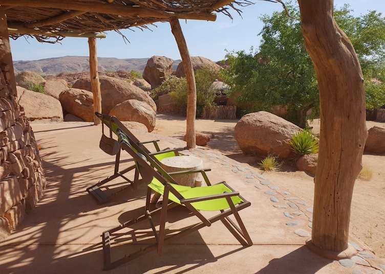 Bungalow terrace, Camp Kipwe