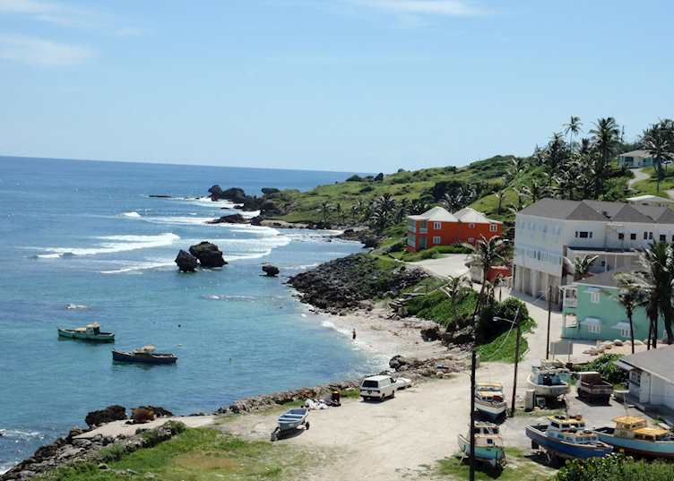 Beach view, The Atlantis Hotel, Barbados