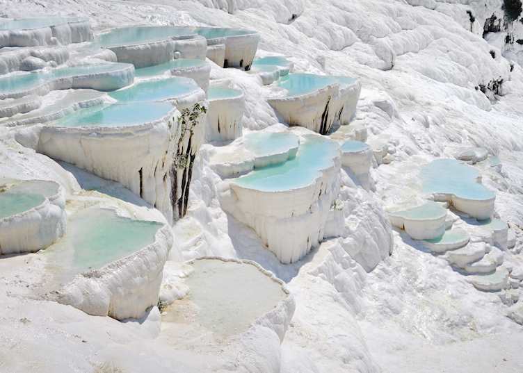 Pamukkale travertines