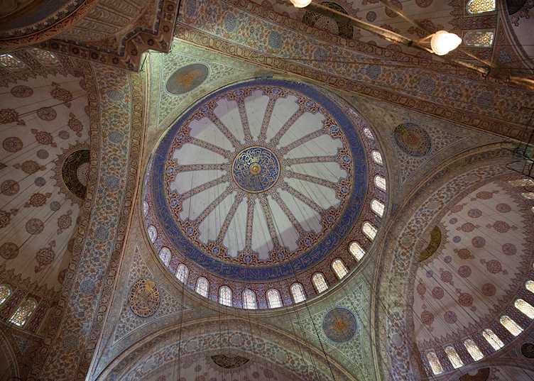 Blue Mosque interior, Istanbul