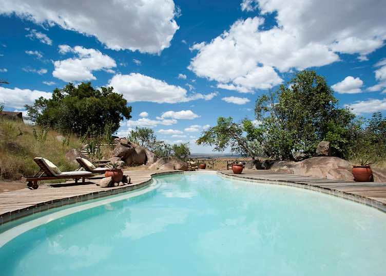 Pool area, Lamai Serengeti, Serengeti National Park