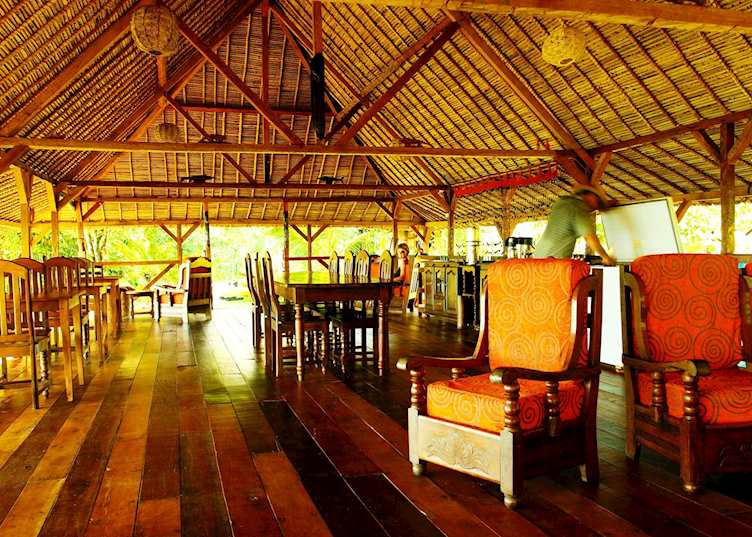 Dining area, Masoala Forest Lodge, Masoala National Park