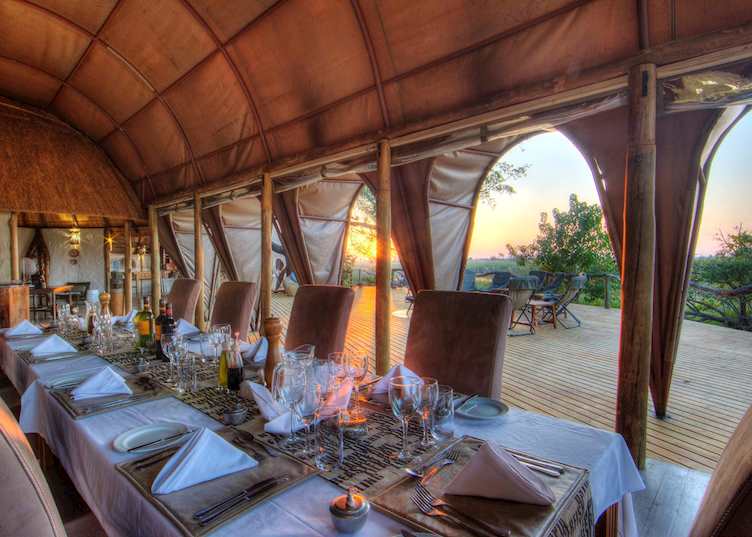 Dining at Okuti