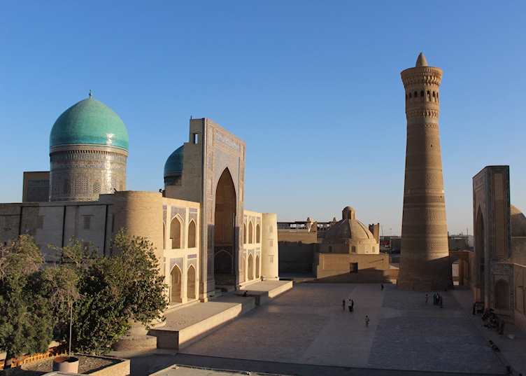 Minaret in Bukhara