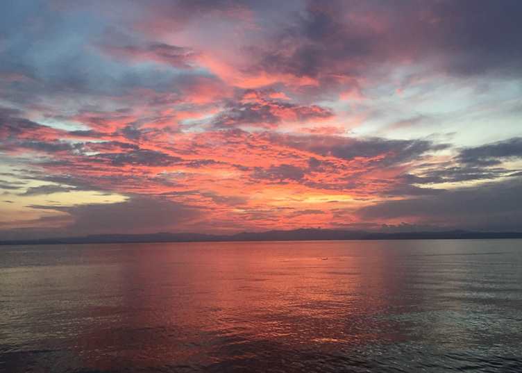 Sunset, Playa Cativo