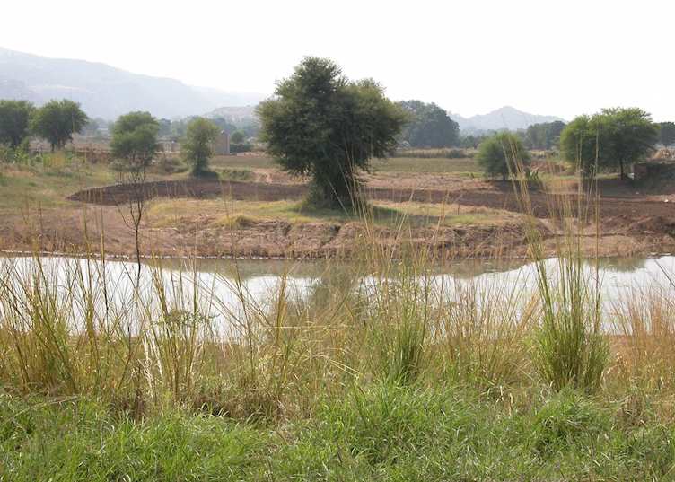 View from Khem Villas, Ranthambhore National Park