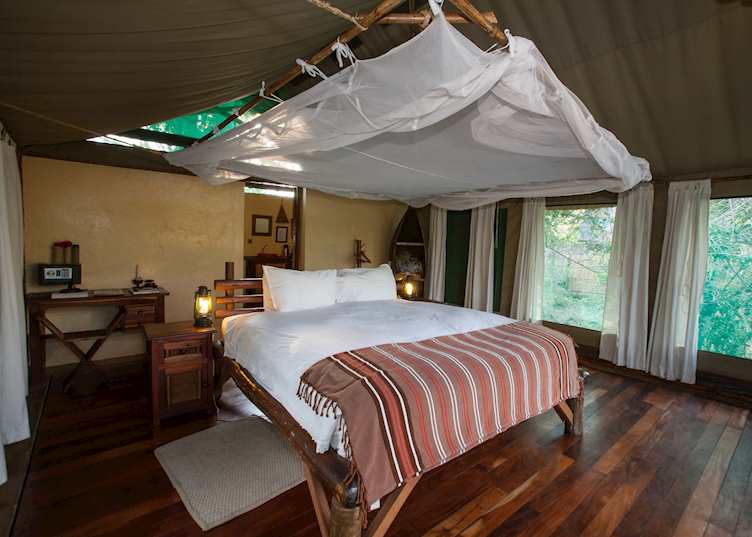 Bedroom, Mvuu Wilderness Lodge