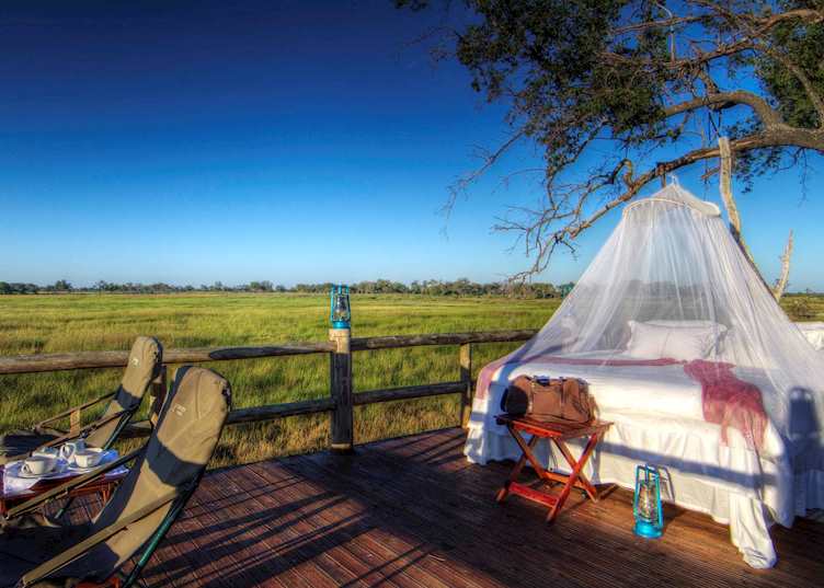Sleepout deck from Kanana Camp