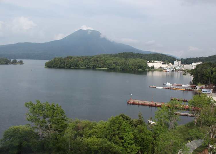View of Lake Akan