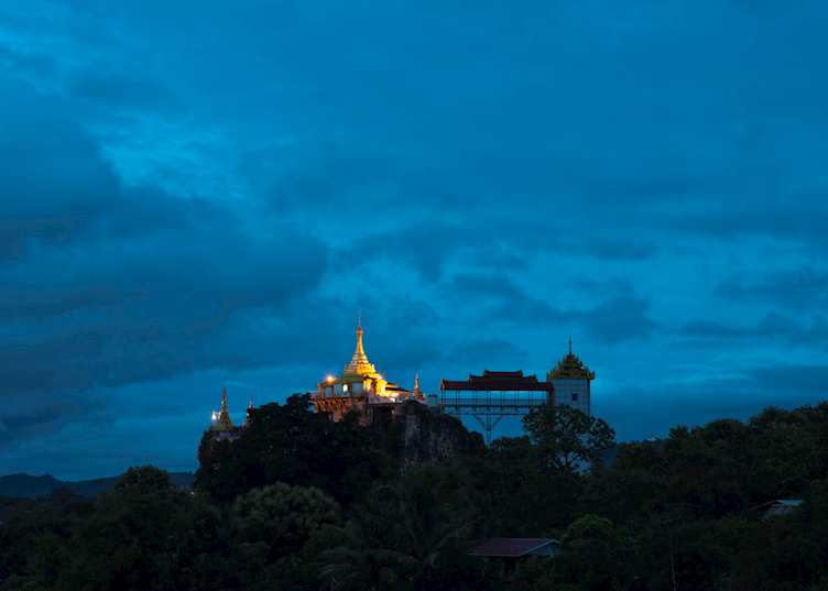 Dusk in Loikaw, Myanmar