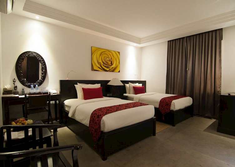Deluxe Twin Room at La Rose Boutique