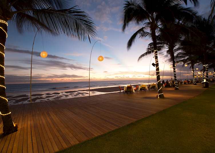 Breeze restaurant at the Samaya, Seminyak