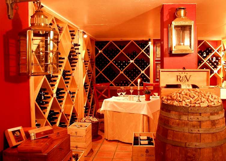 Wine cellar, The Plettenberg