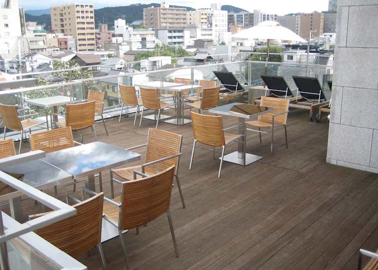 Rooftop bar