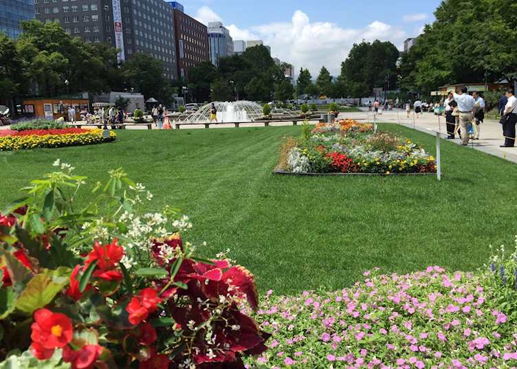 Sapporo's Odori Koen Park