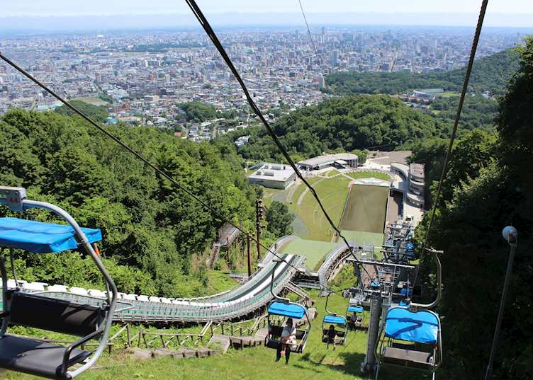 Mount Okura ski jump gondola
