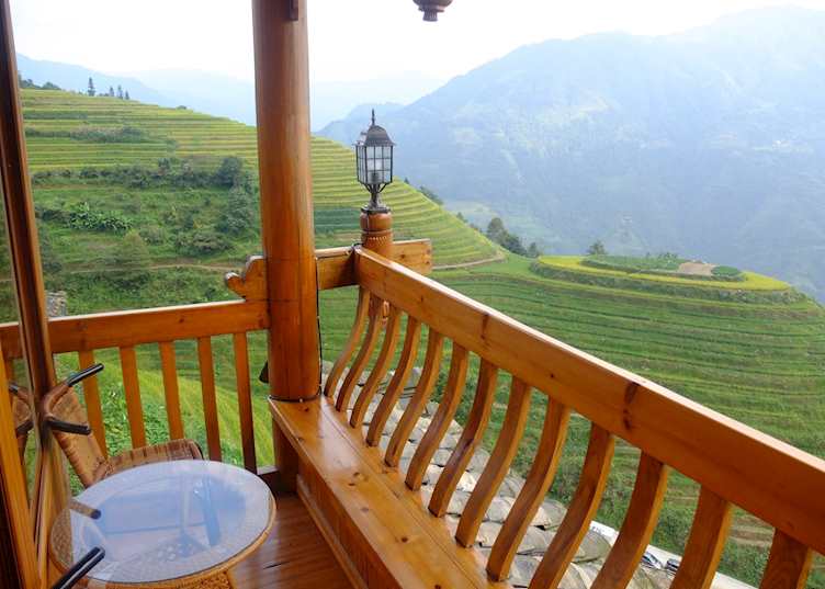 Longji One balcony