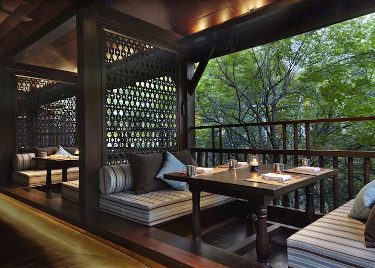 Outside seating, The Service at 1921 House