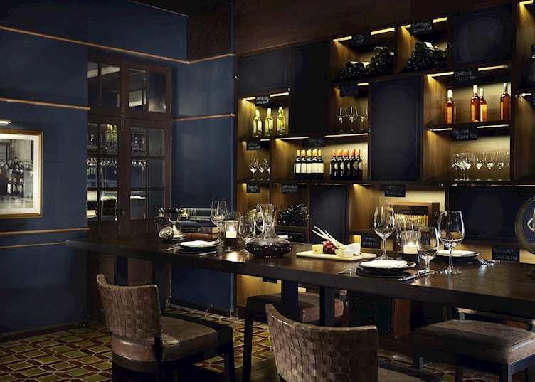 The Service at 1921 House wine cellar, Anantara Chiang Mai Resort