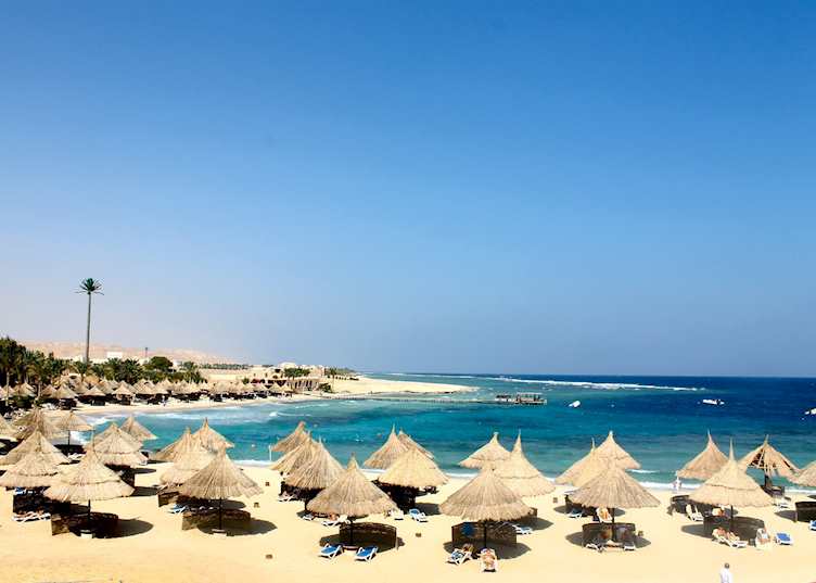 Beach at the Mövenpick Resort El Quseir