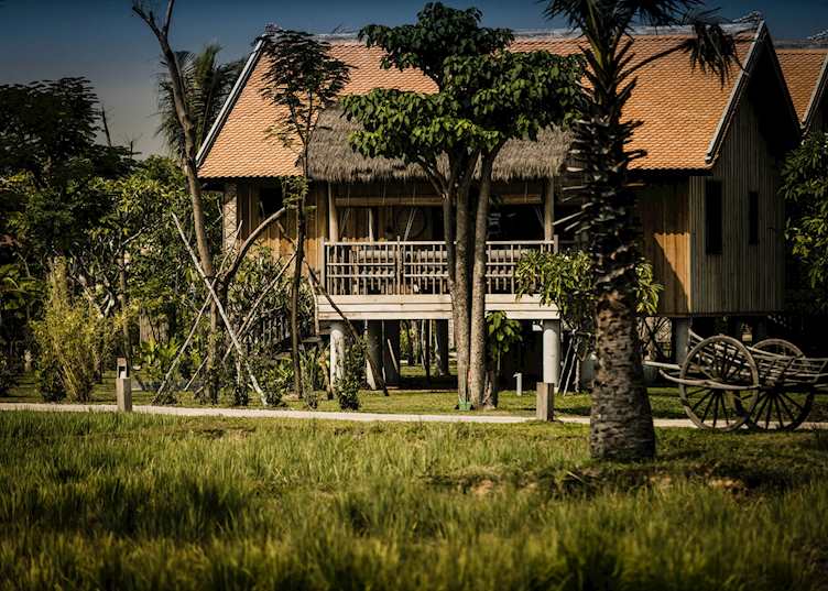 Villa and gardens at Phum Baitang