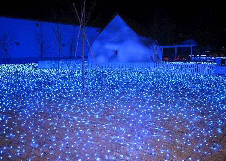 Towada Art Museum in winter 