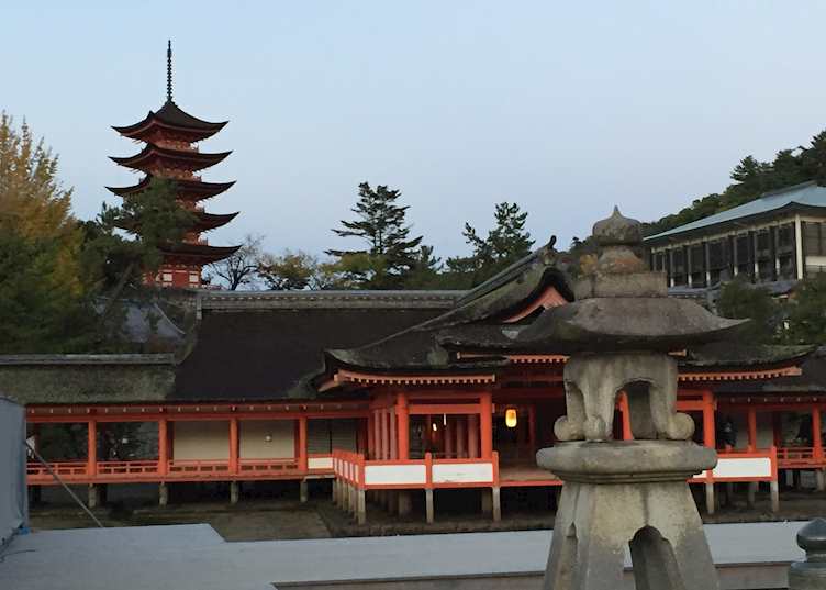 Miyajima at dusk